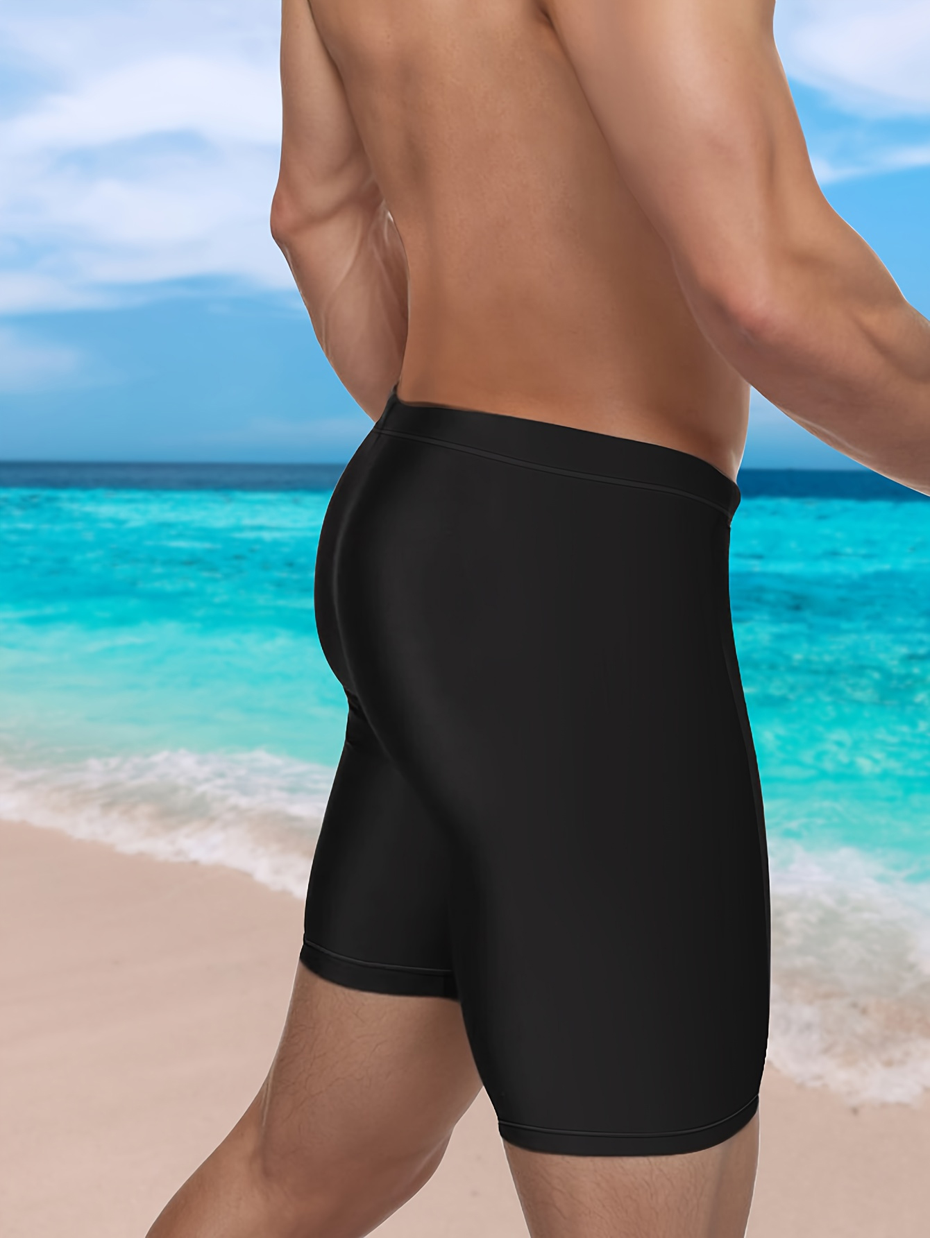 Casual Tight Printed Swim Trun - Swim Trunk Quick Dry 评论和价格