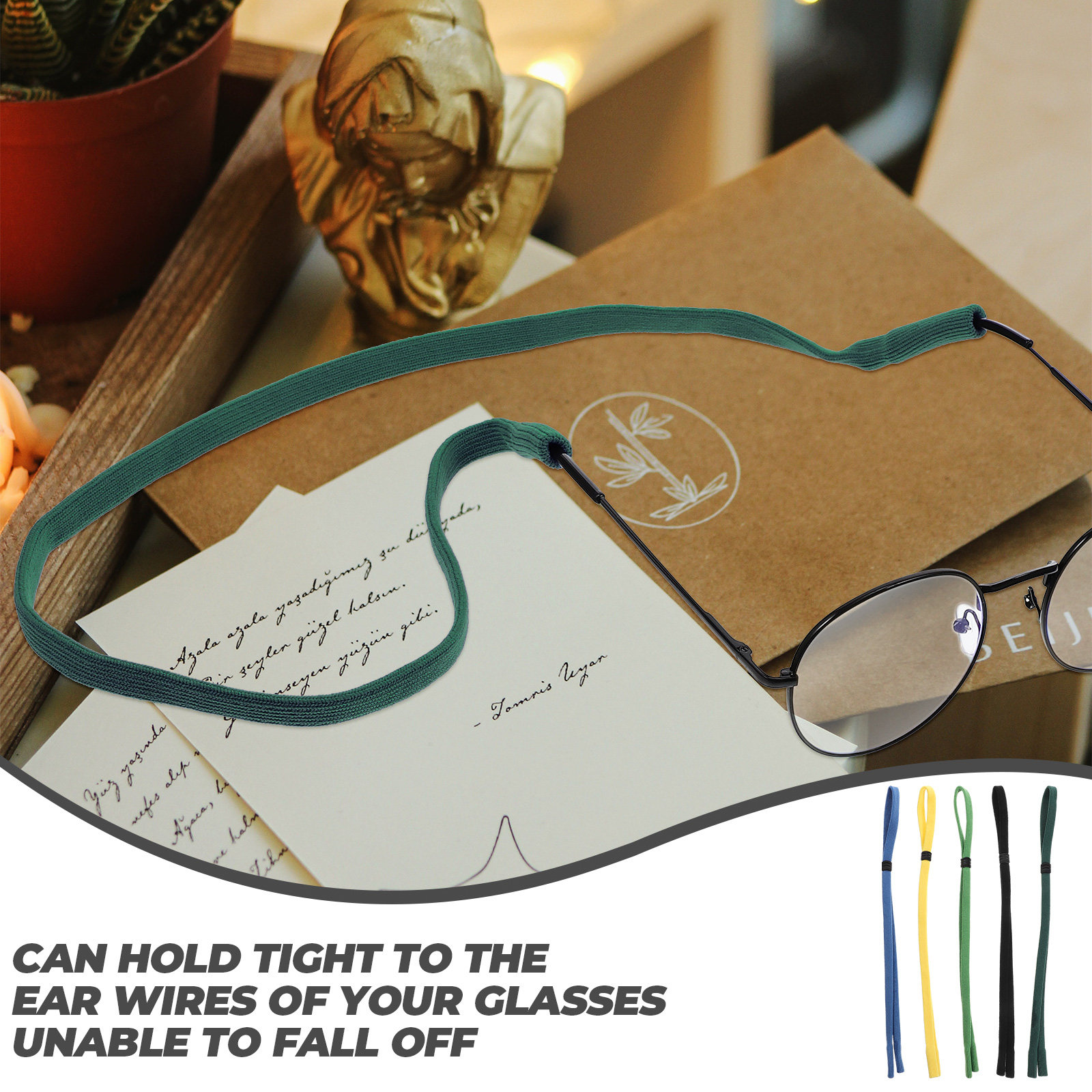 5Pcs Eyeglasses Strap Adjustab - Sunglass Retainer Cord 评论和价格
